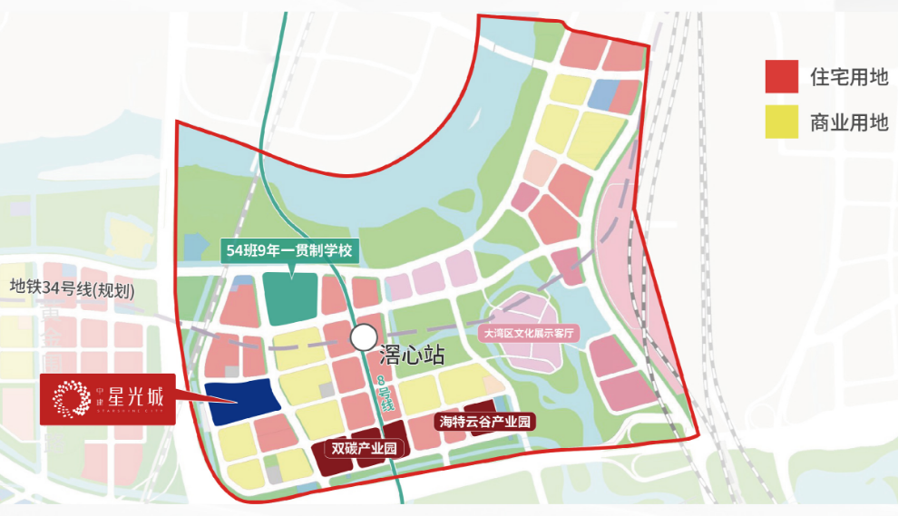 白云湖刚需地铁盘，总价232万买中建星光城!