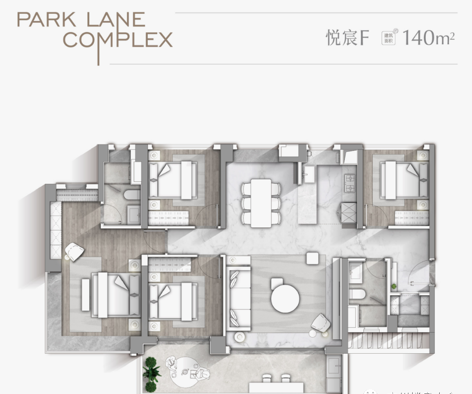 番禺长隆万博悦府加推3栋，在售户型123㎡~140㎡