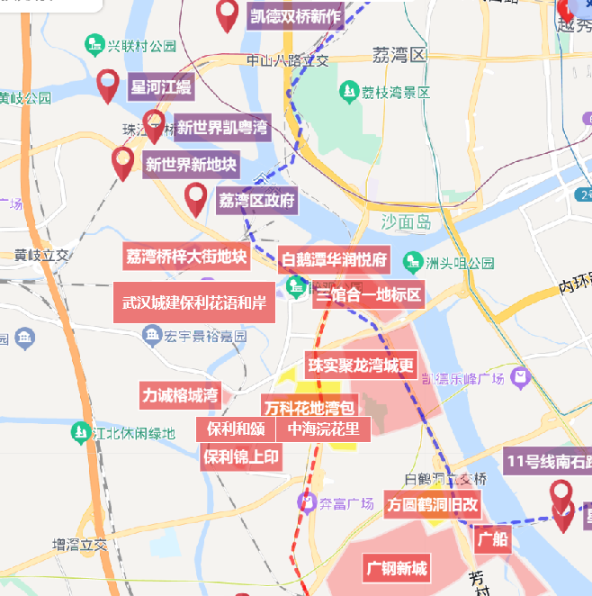 荔湾保利花语和岸4.55万/平起，能不能捡漏？