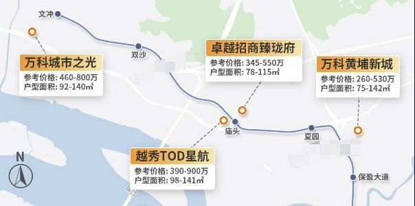 10条地铁进度更新！沿线在售新楼盘有哪些？