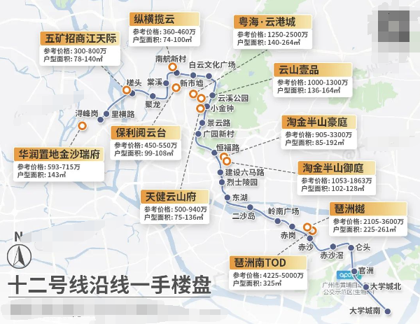 10条地铁进度更新！沿线在售新楼盘有哪些？