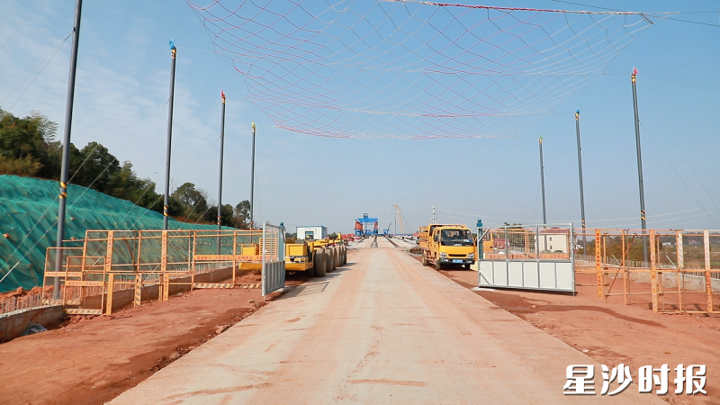 图为项目现场。均为长沙自贸临空区供图