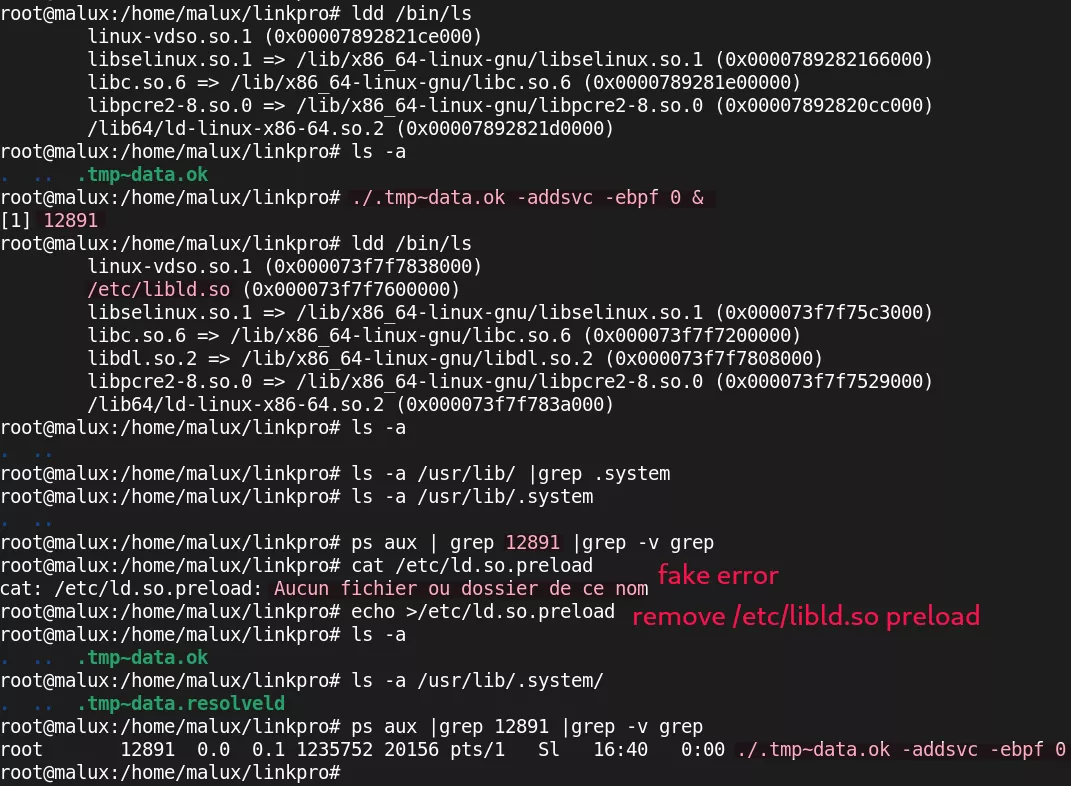 libld.so 加载效果示例