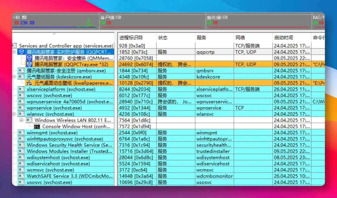 比 Windows 自带的任务管理器，强太多了！