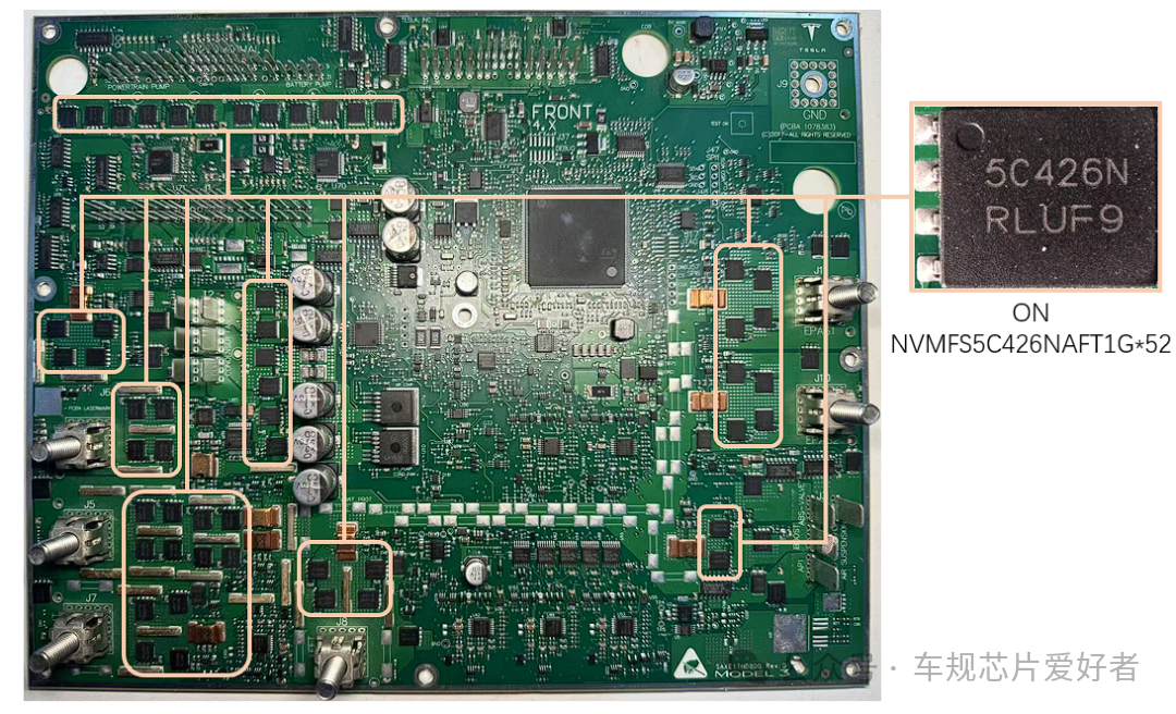Tesla特斯拉ZCU区域控制器拆解-汽车电子工程师论坛-芯查查
