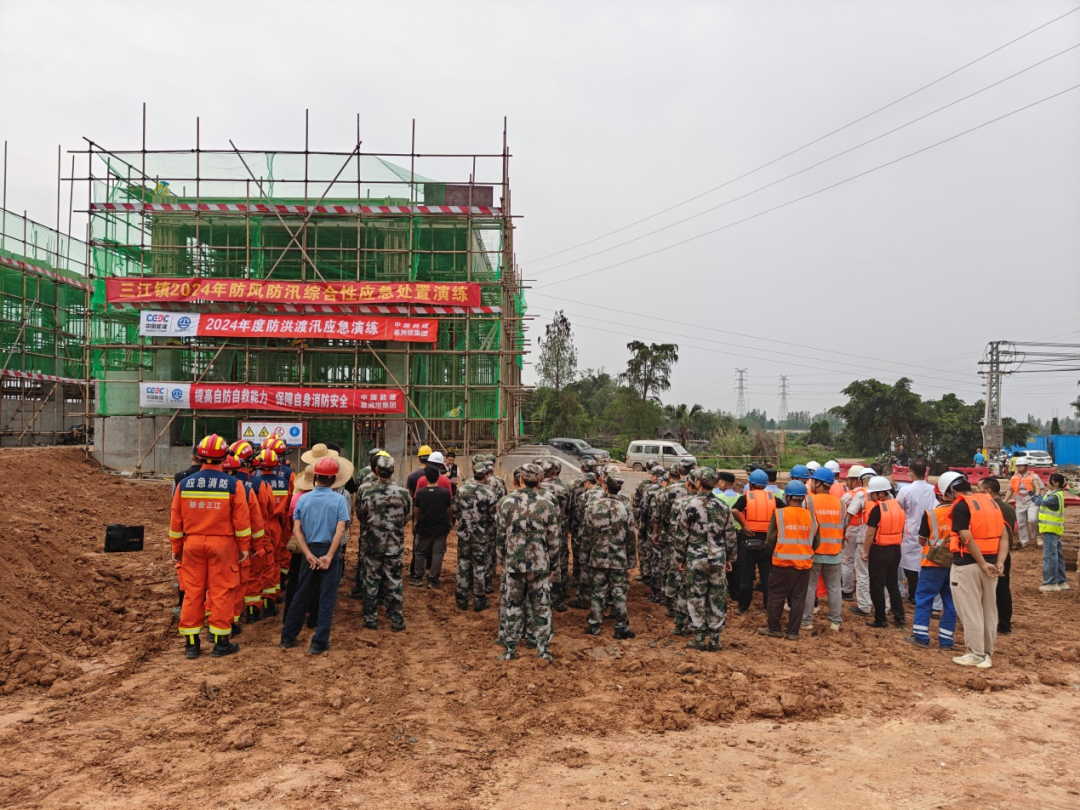 区三防指挥部启动防汛Ⅲ级响应,三江镇深吕村地处低洼地区,受地形