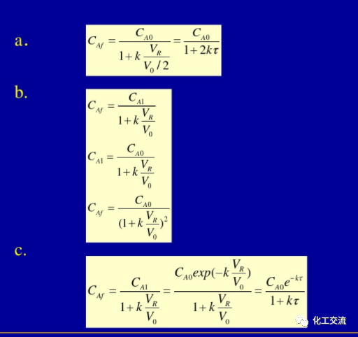 等温平推流反应器的计算PPT的图61