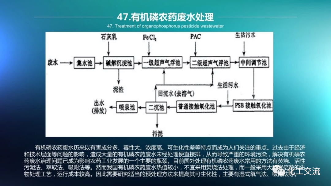 64种污水、废水处理典型工艺和工艺流程PPT的图47