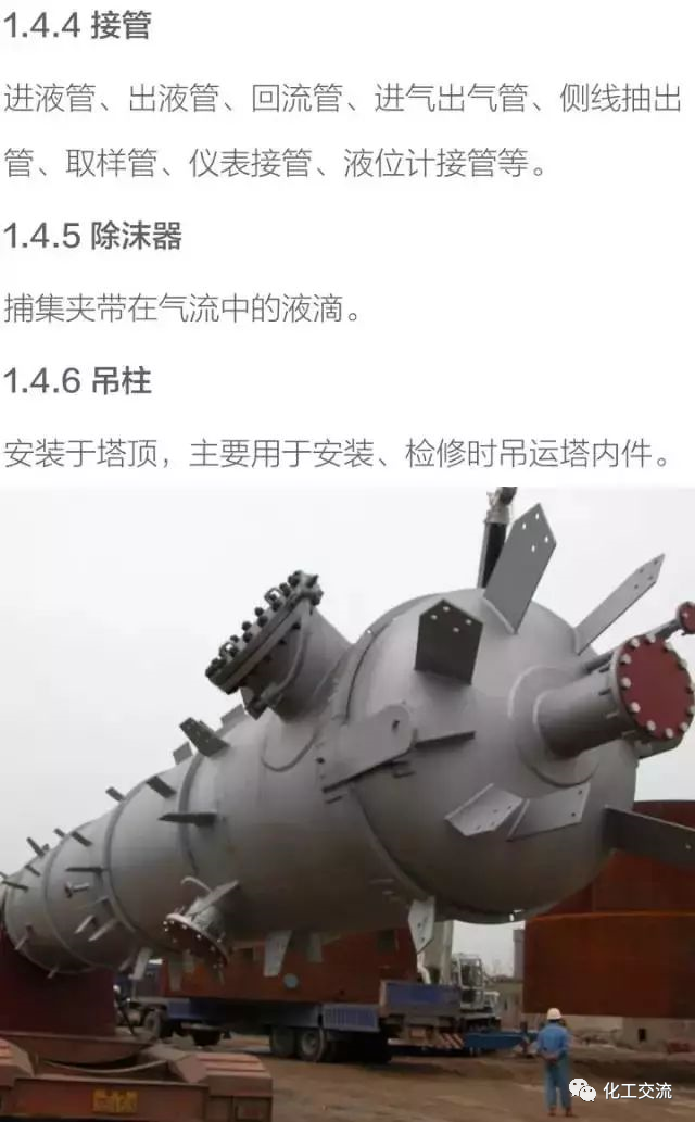 干货！化工塔器设备以及塔内件设计知识全面汇总的图5