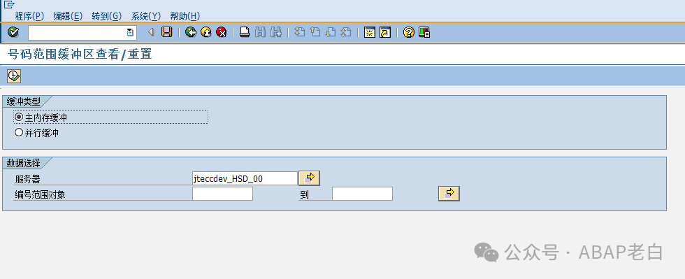SAP 编号范围 Number Range 的缓冲 - 封面图