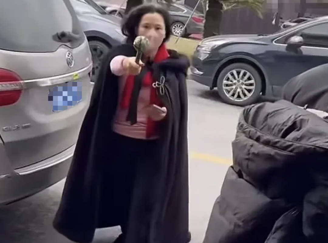 代拍被何赛飞拿着魔杖追着打