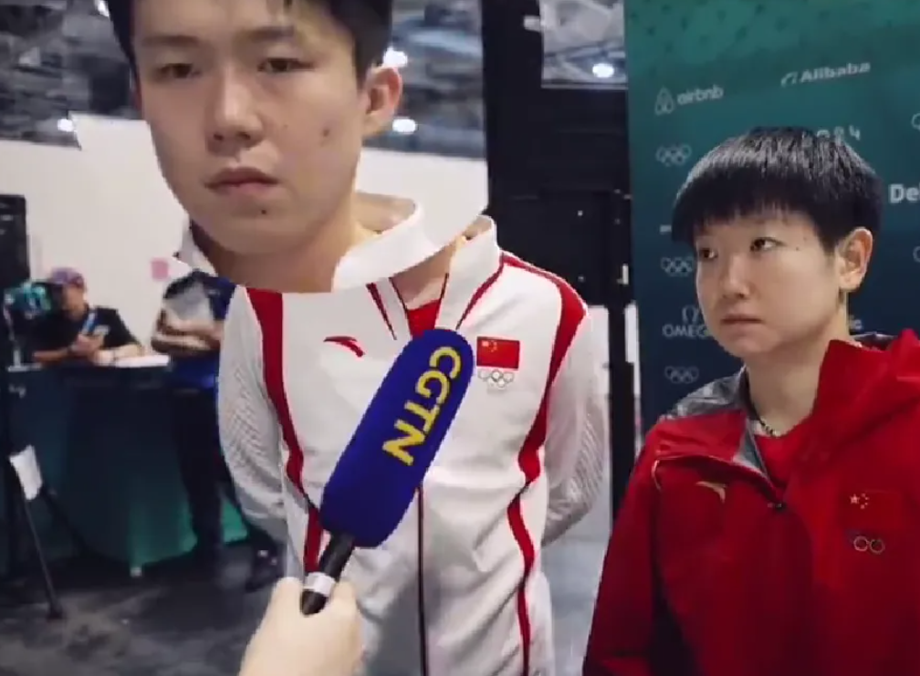 熱搜第一！王楚欽躲采訪：放過我們！今晚見→