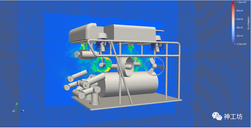 在神工坊ParaView上体验并行渲染可视化的图6