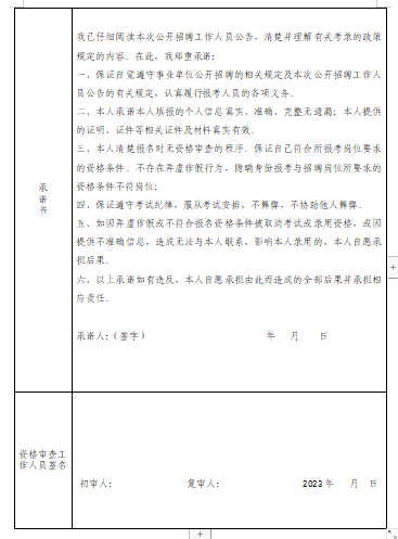 报名登记表