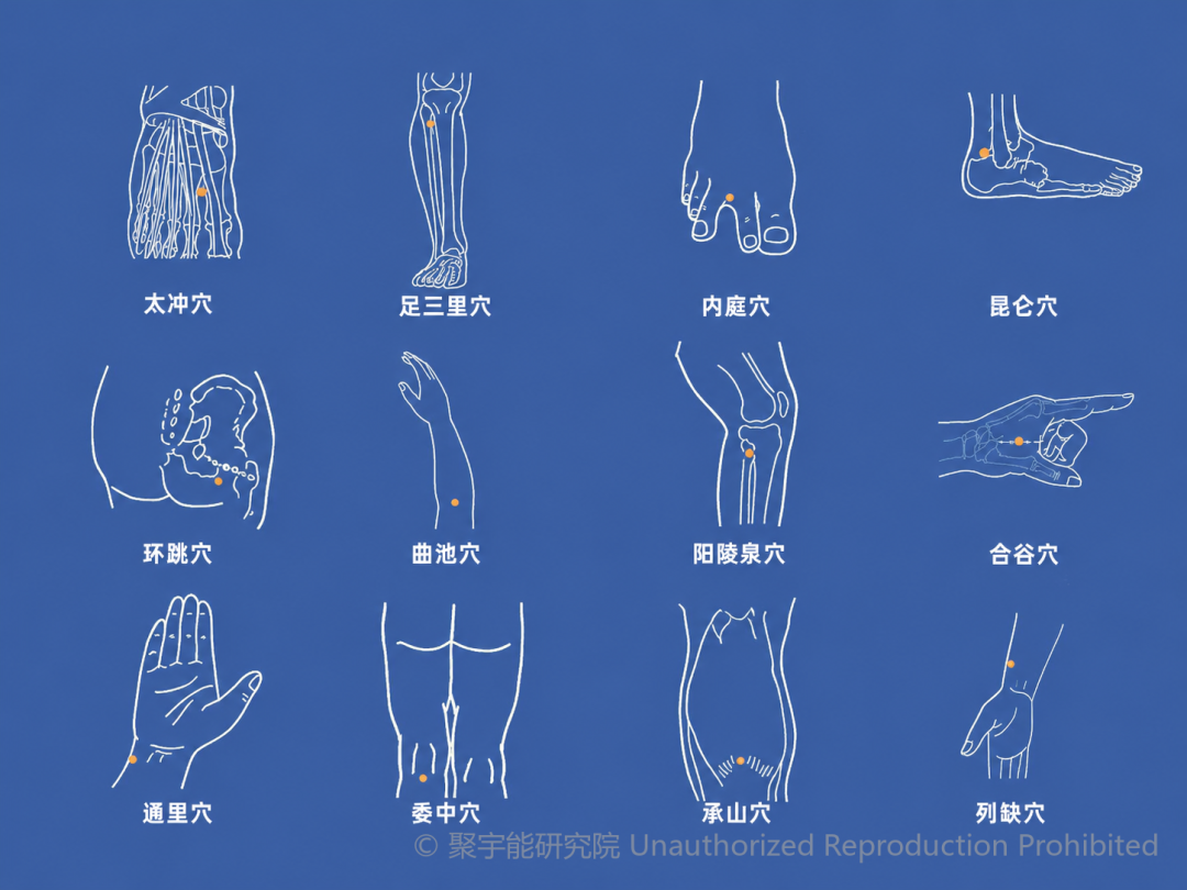 当代岐黄医理科学解读（三十八）：从拓扑网络到时空节点，重新认识“天星十二穴”(图7)