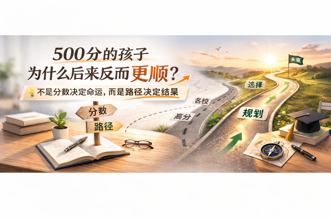 那些500分走得比600分还顺的孩子，到底赢在了哪？