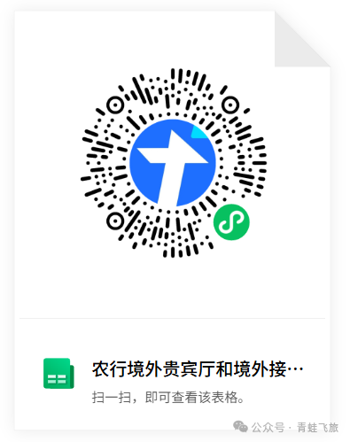 农行新卡境外无限次贵宾厅 开卡送境外接送机 首刷礼四选一