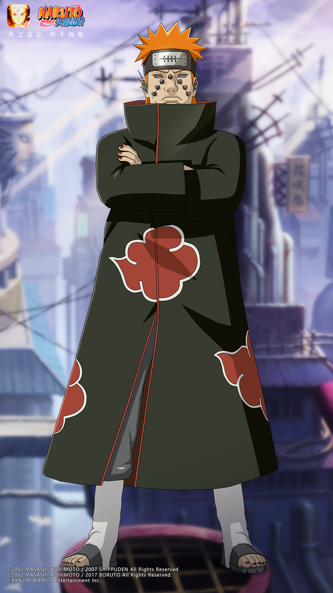 壁纸福利佩恩六道来袭压迫感拿捏