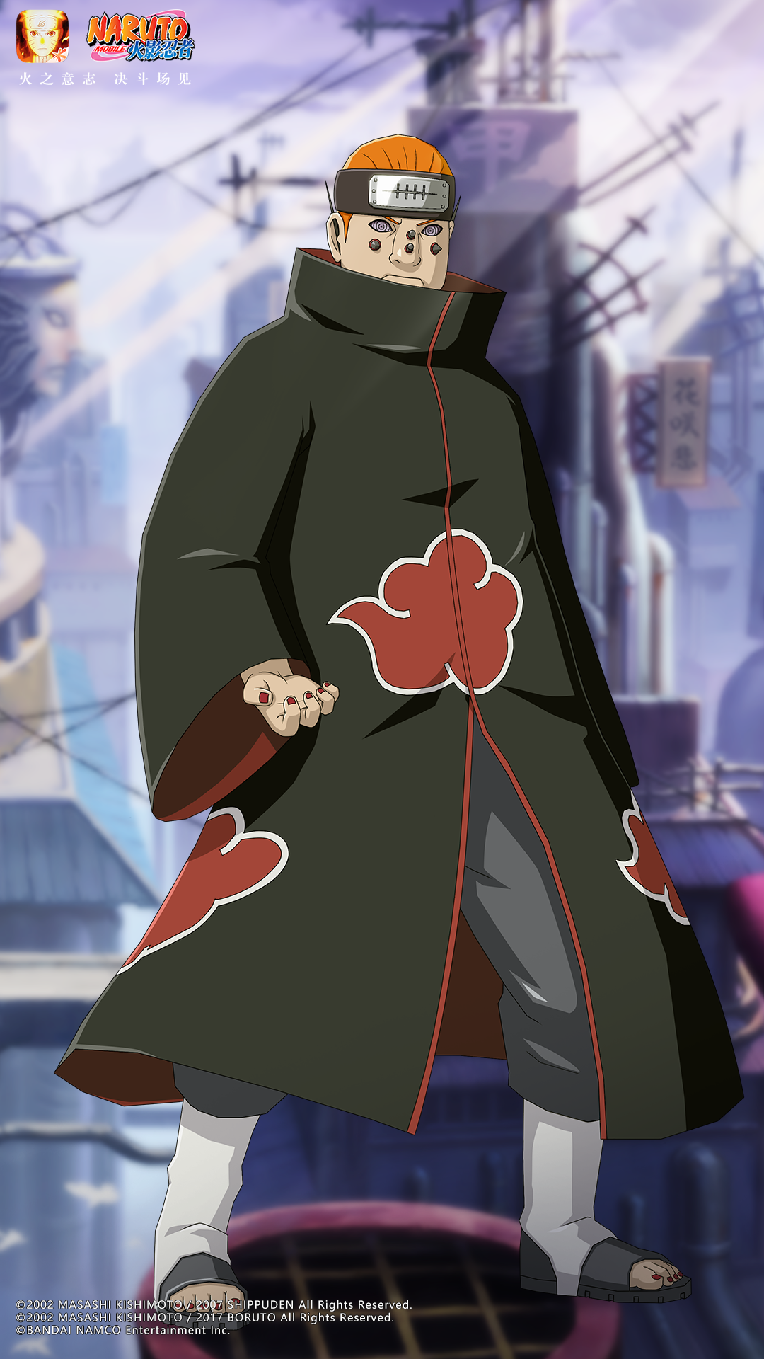 壁纸福利佩恩六道来袭压迫感拿捏