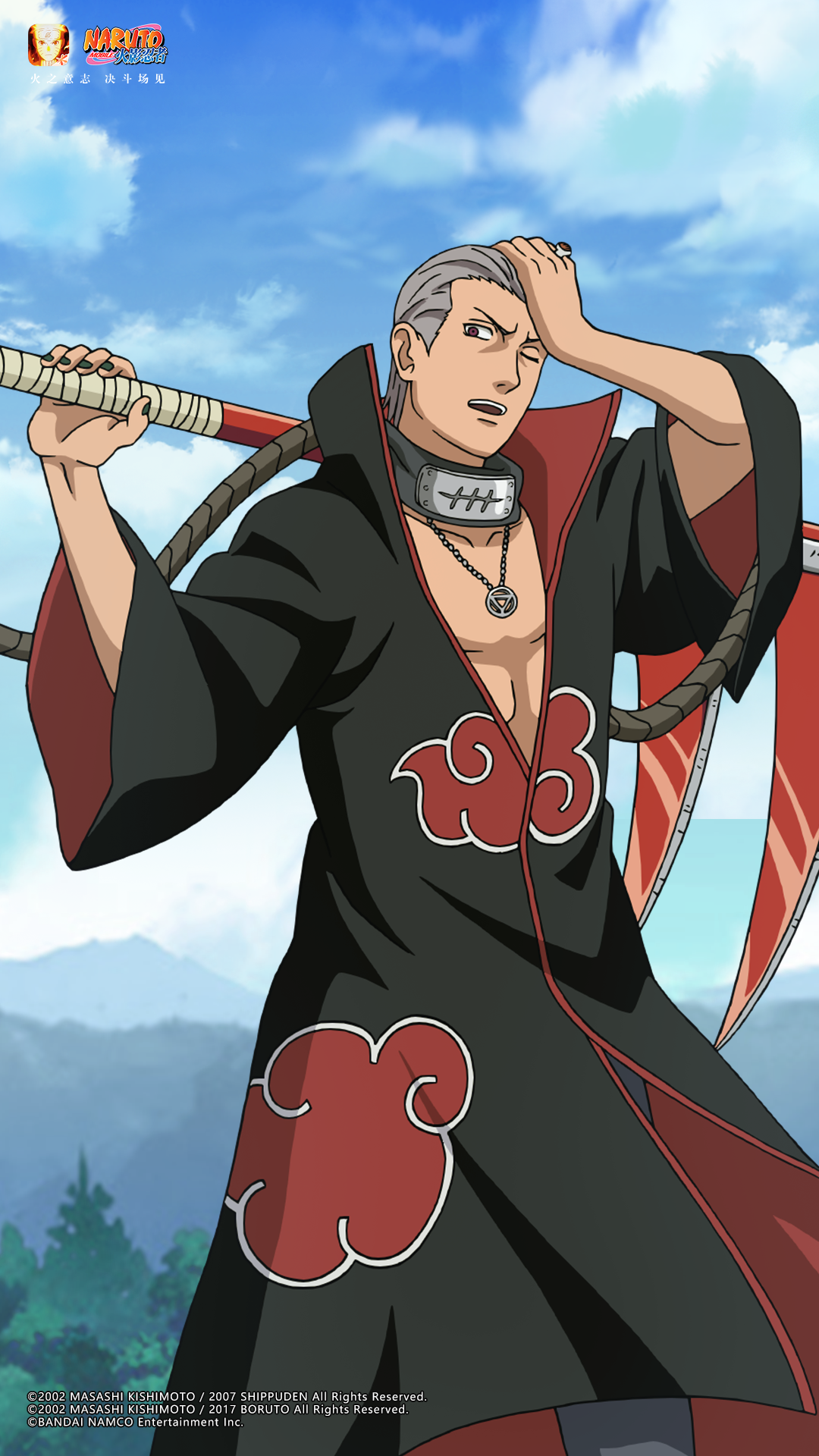 忍者福利黑衣红云忍界第一时尚组织