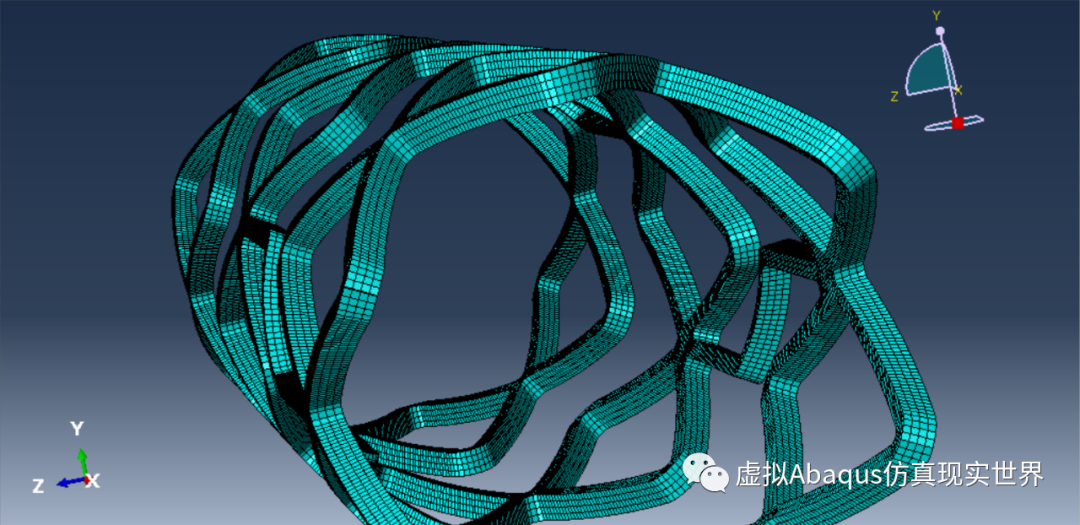 Abaqus模型导入方法对网格划分影响的图8