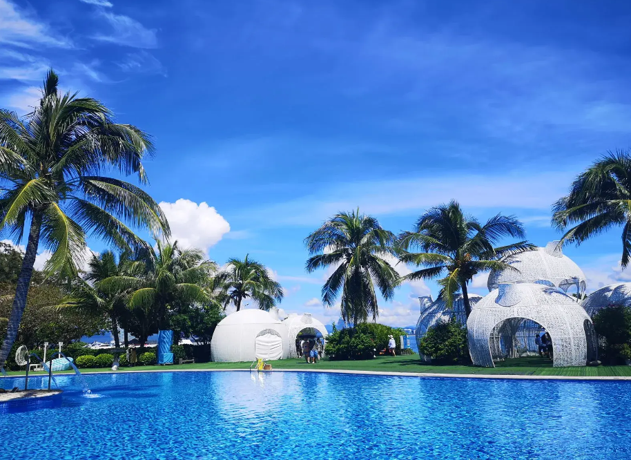 「三亚丽禾华美达广场酒店」来三亚住这个海景酒店真的太值了!