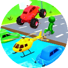 汽车人疯狂变形跑酷