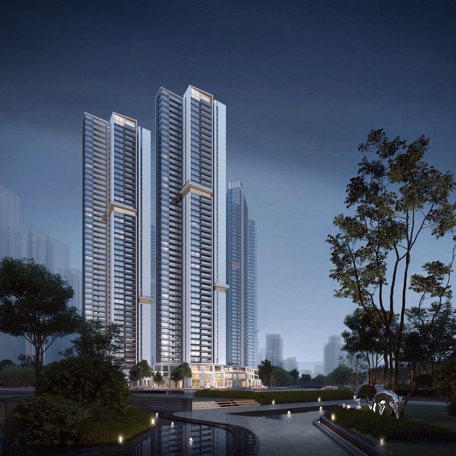 越秀万科瑧樾府9月开展厅，吹风价9-12万/平!