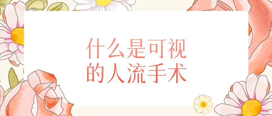ace是什么手术【人流科普】什么是可视人流手术？可视人流的优点和缺点有什么？可视人流手术多少钱？-上海聚慕医疗器械有限公司