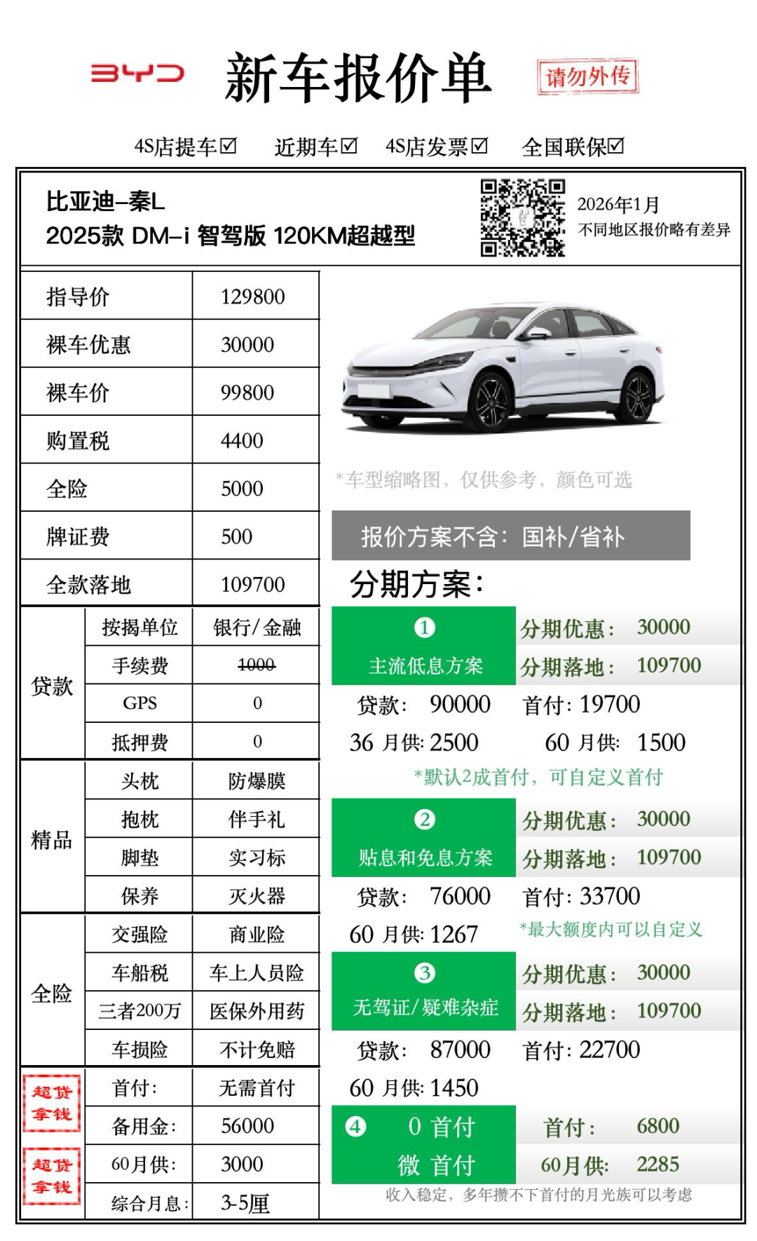 比亚迪分期付款