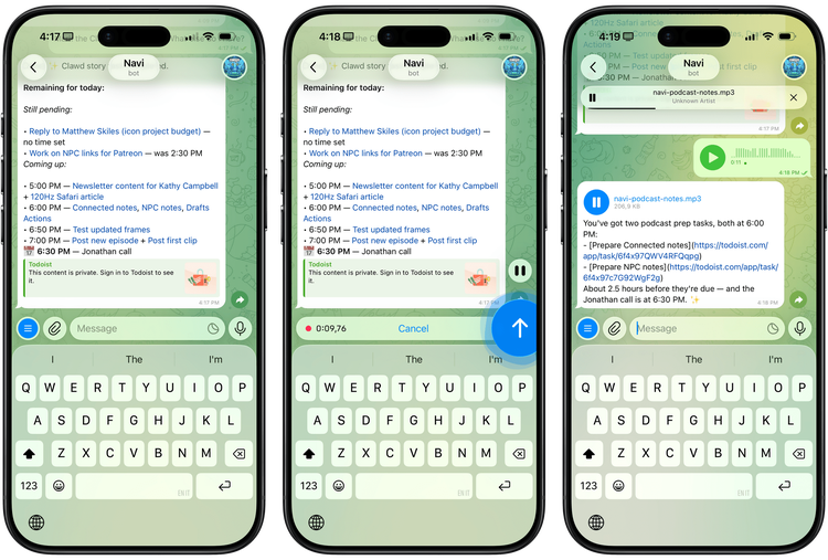 通过Telegram使用OpenClaw