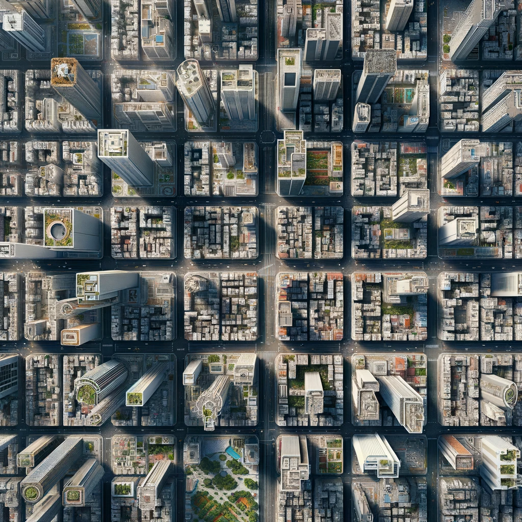 AI绘画+文字_图像prompt 生成以假乱真的遥感图像