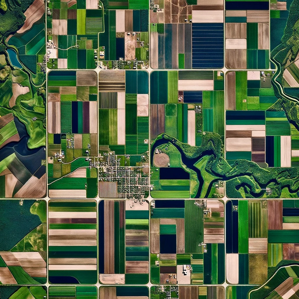 AI绘画+文字_图像prompt 生成以假乱真的遥感图像