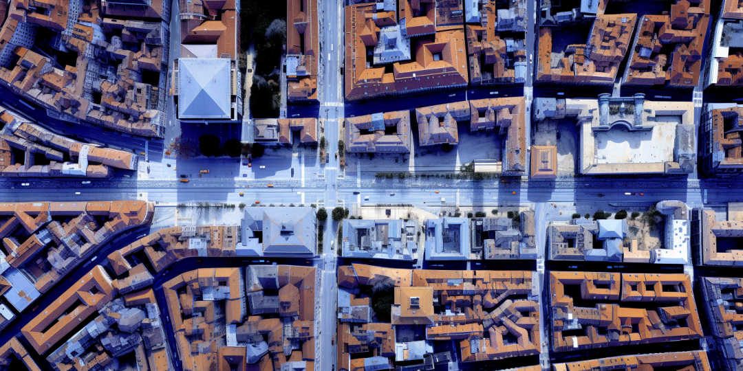 AI绘画+文字_图像prompt 生成以假乱真的遥感图像