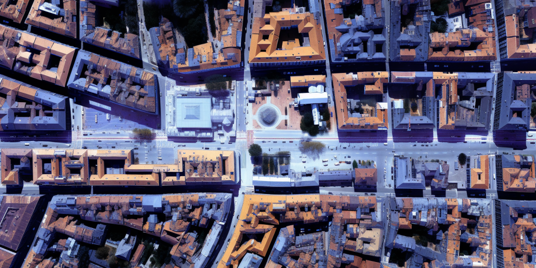 AI绘画+文字_图像prompt 生成以假乱真的遥感图像