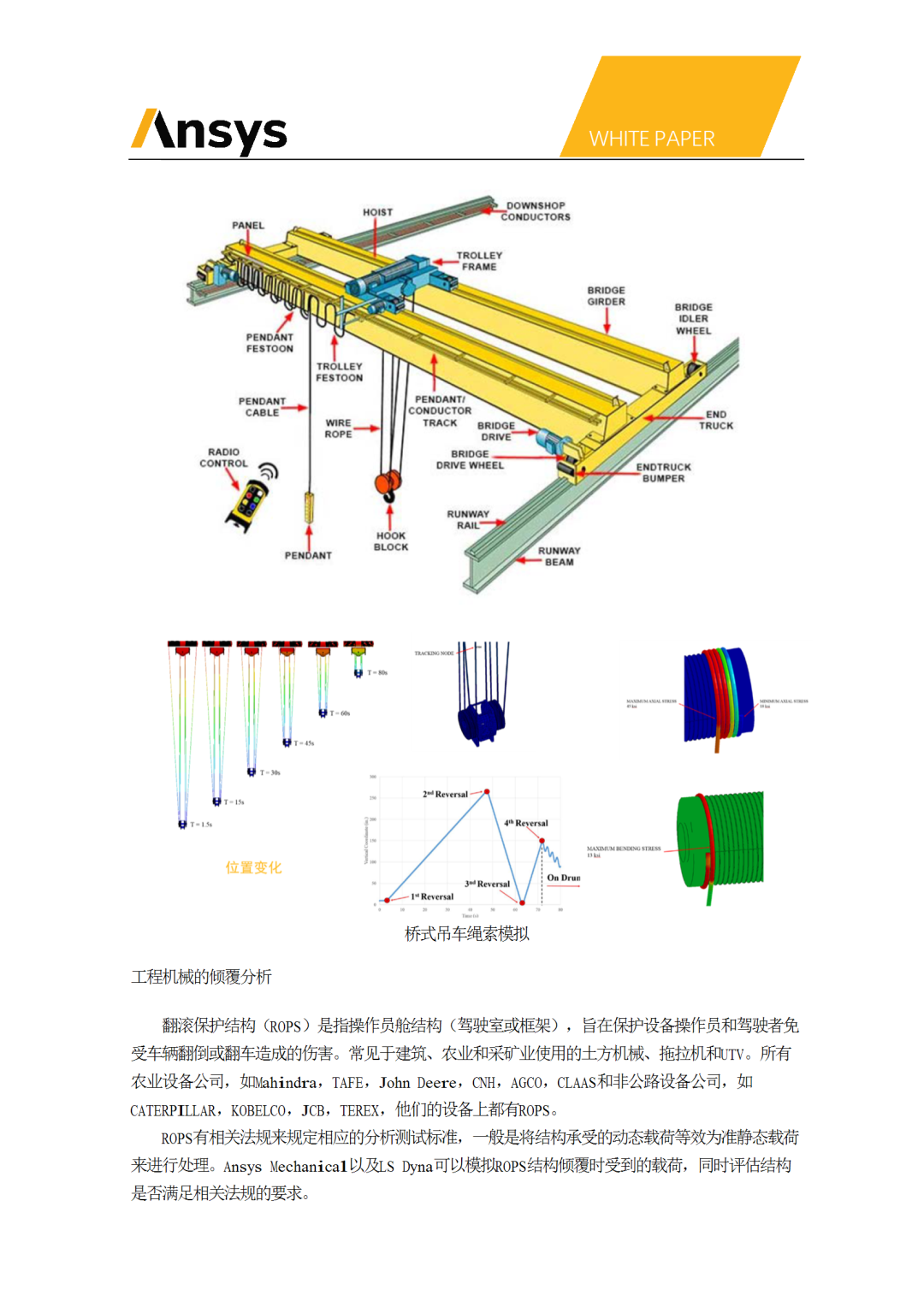 Ansys工程机械CAE应用白皮书的图9