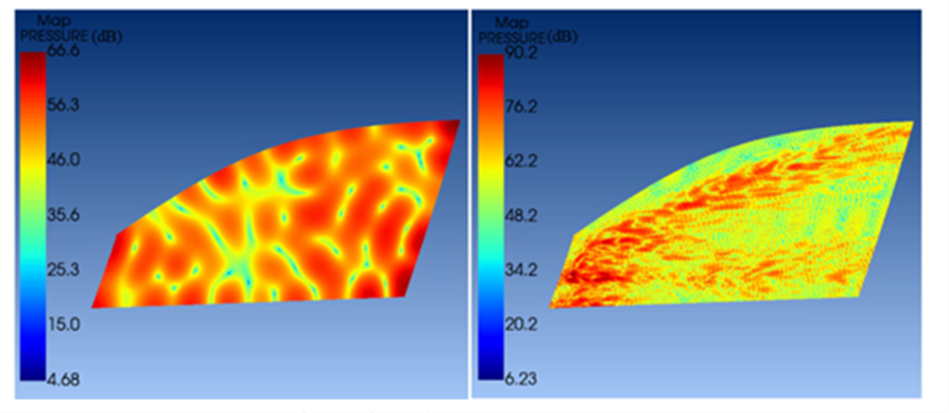基于Actran薄膜模态法进行车辆风噪对流压力和声波压力的分离研究的图11