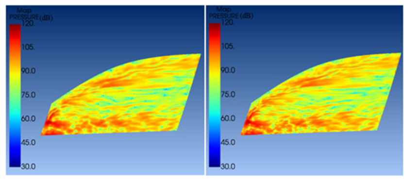 基于Actran薄膜模态法进行车辆风噪对流压力和声波压力的分离研究的图15