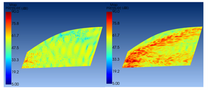 基于Actran薄膜模态法进行车辆风噪对流压力和声波压力的分离研究的图17