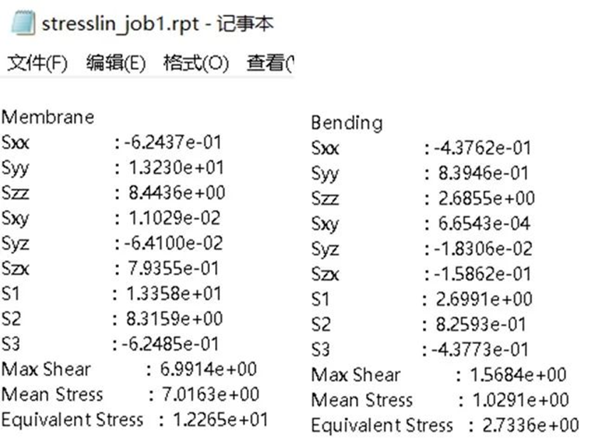 Marc压力容器应力线性化的应用方法的图7