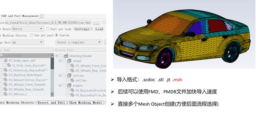 Fluent Meshing整车外气动网格生成流程概述的图12