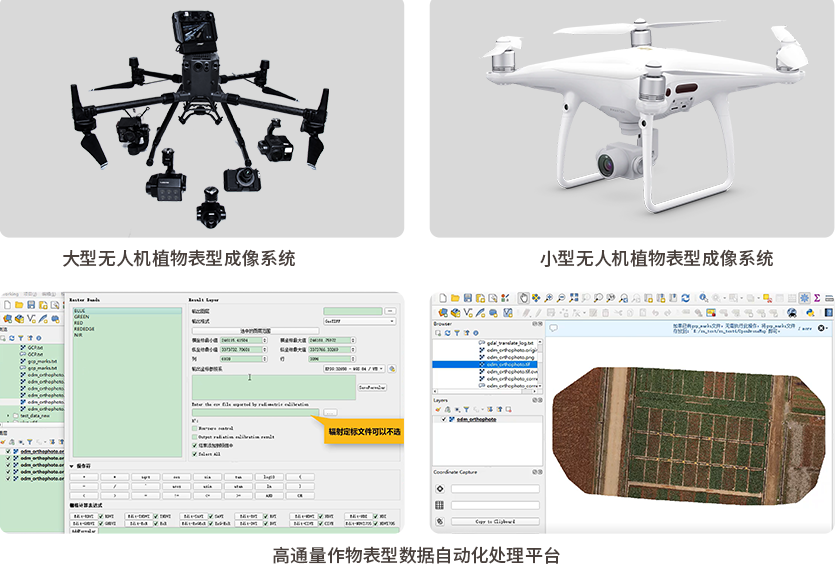 无人机植物表型获取平台