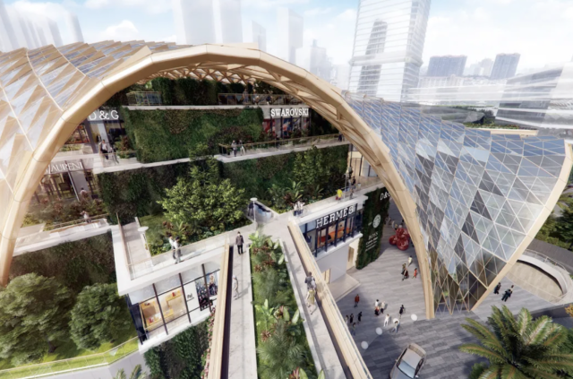 金融城广场效果图