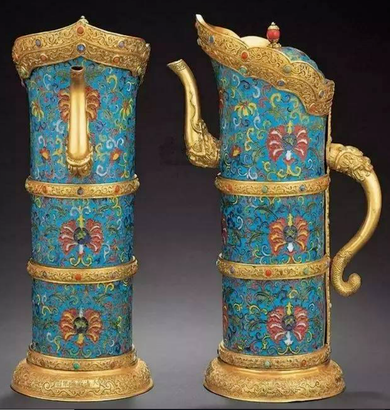 华丽又精致乾隆爷的奶茶杯还可以这么好看