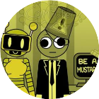 节奏音盒芥末色