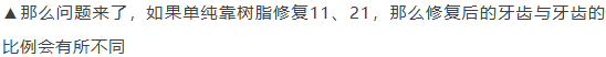 11、21之间存在4.5mm间隙你该如何修复？