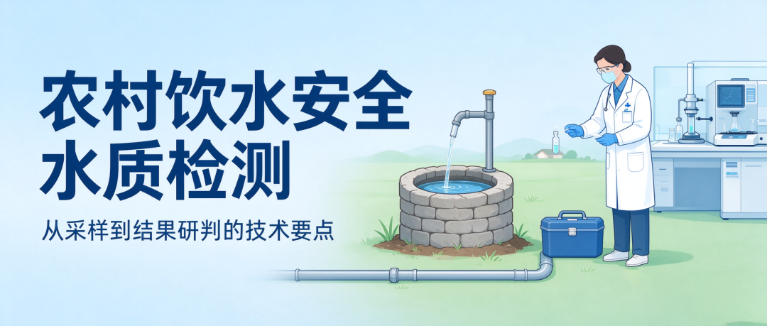 华美水质答疑课堂丨农村饮水安全水质检测核心要点
