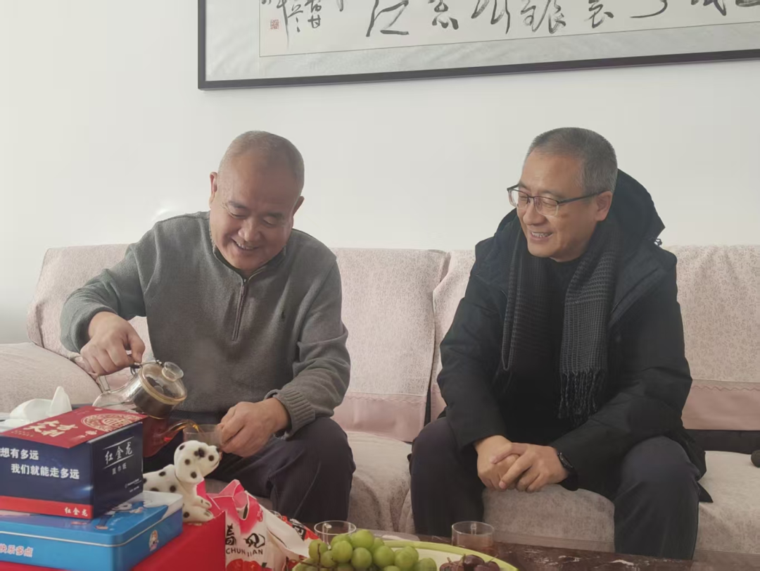 学院开展2026年春节前夕走访慰问活动