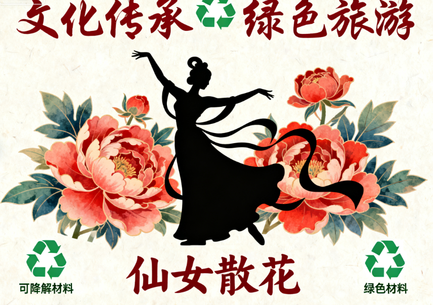 景区回应散的是假花